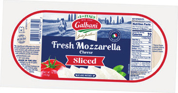 Galbani Fresh Mozzarella Sliced Log