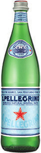 San Pellegrino Mineral Water 750 ml. or Acqua Panna or San Pellegrino Mineral Water 1 ltr.