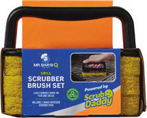 Mr. Bar-B-Q Grill Scrubber Brush Set
