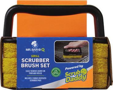 Mr. Bar-B-Q Grill Scrubber Brush Set