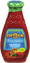 Ortega Taco Sauce or Shells
