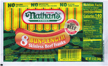 Nathan's Beef Franks
