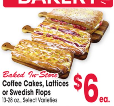 Cakes Lattices Coffee Cakes, Lattices or Swedish Flops