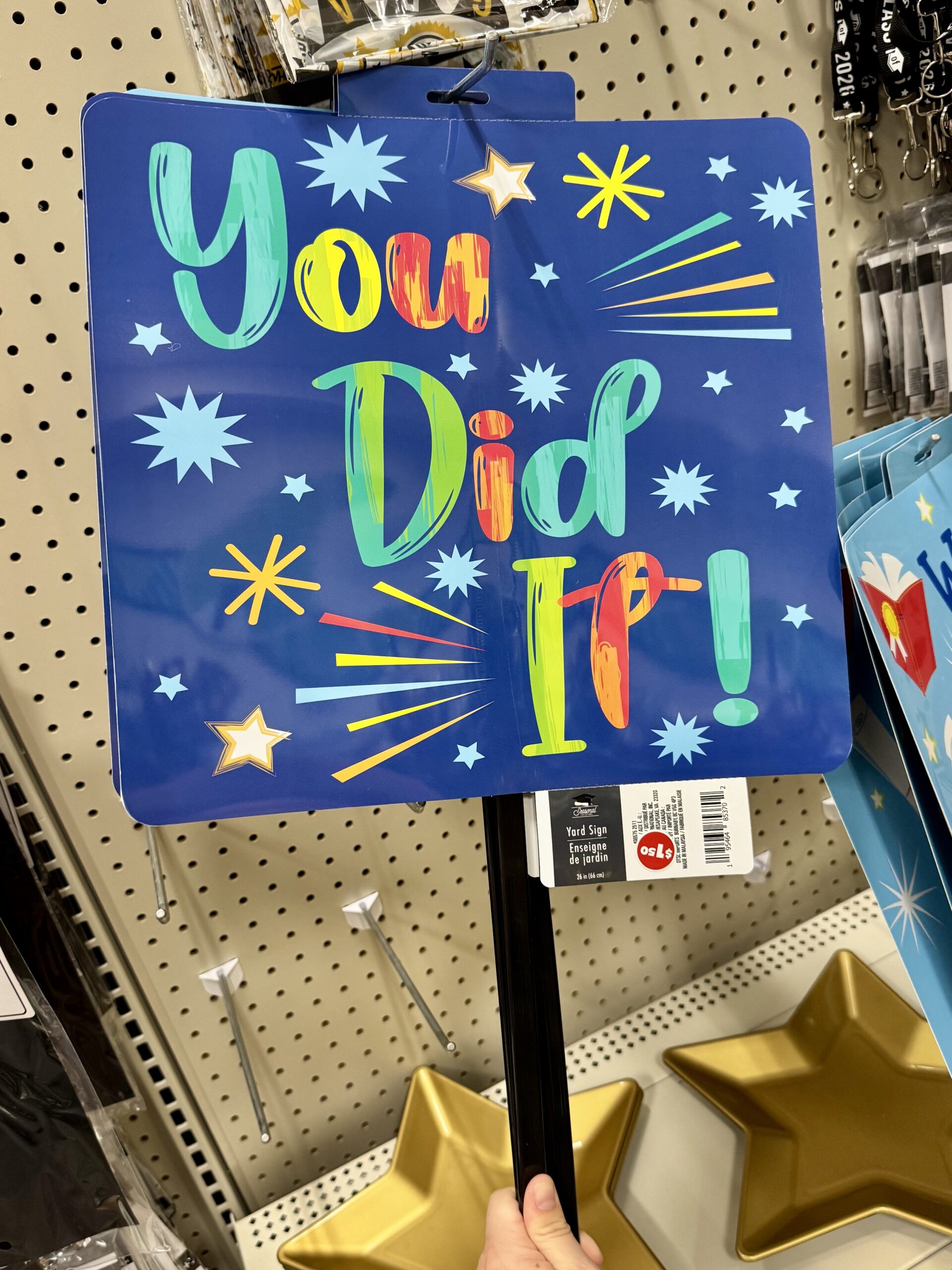 Graduation Party Supplies - in store