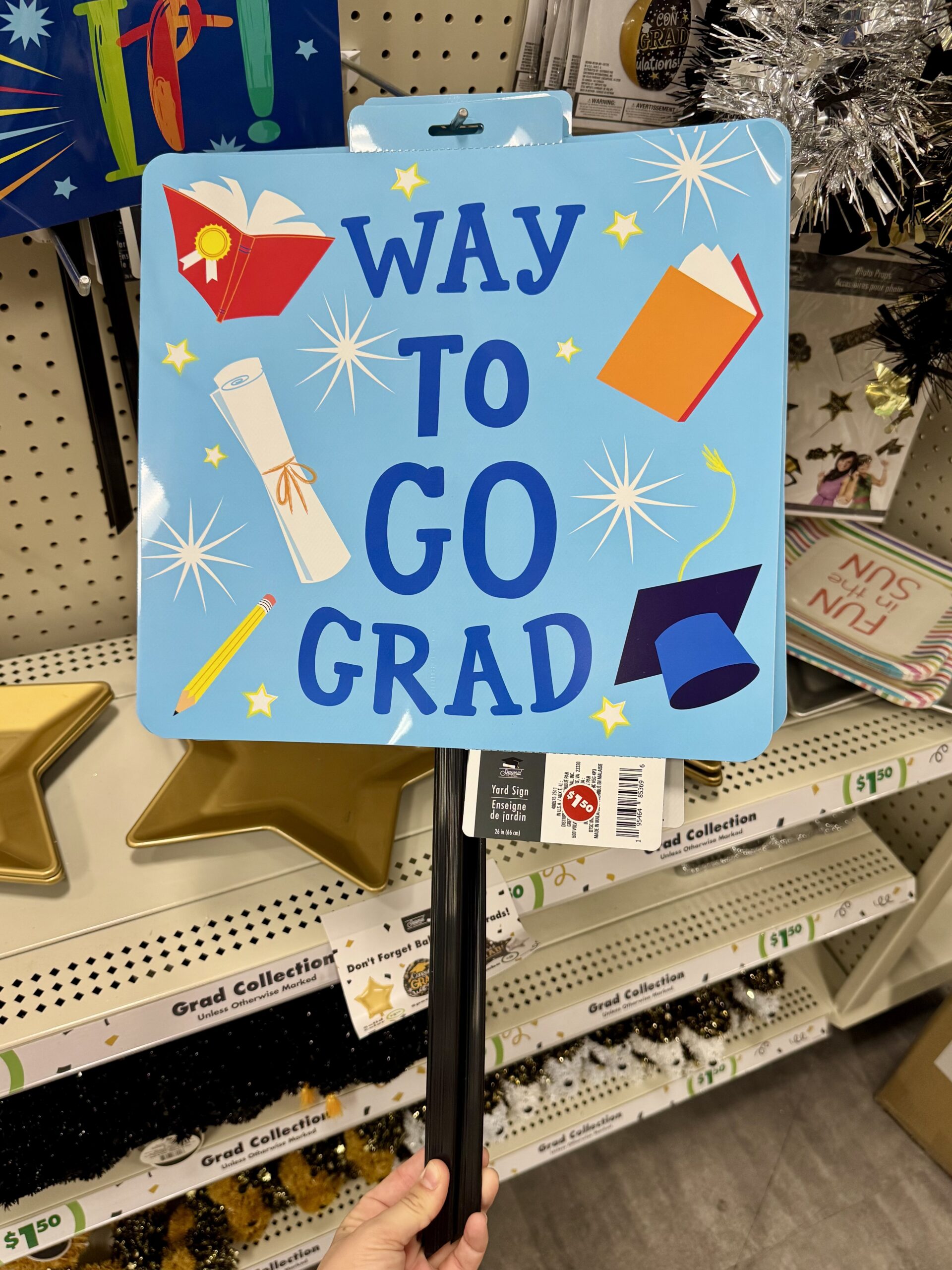Graduation Party Supplies - in store