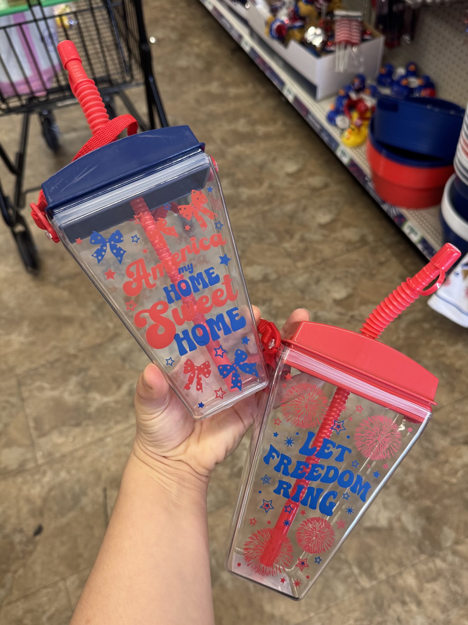 Patriotic Party Supplies - in store