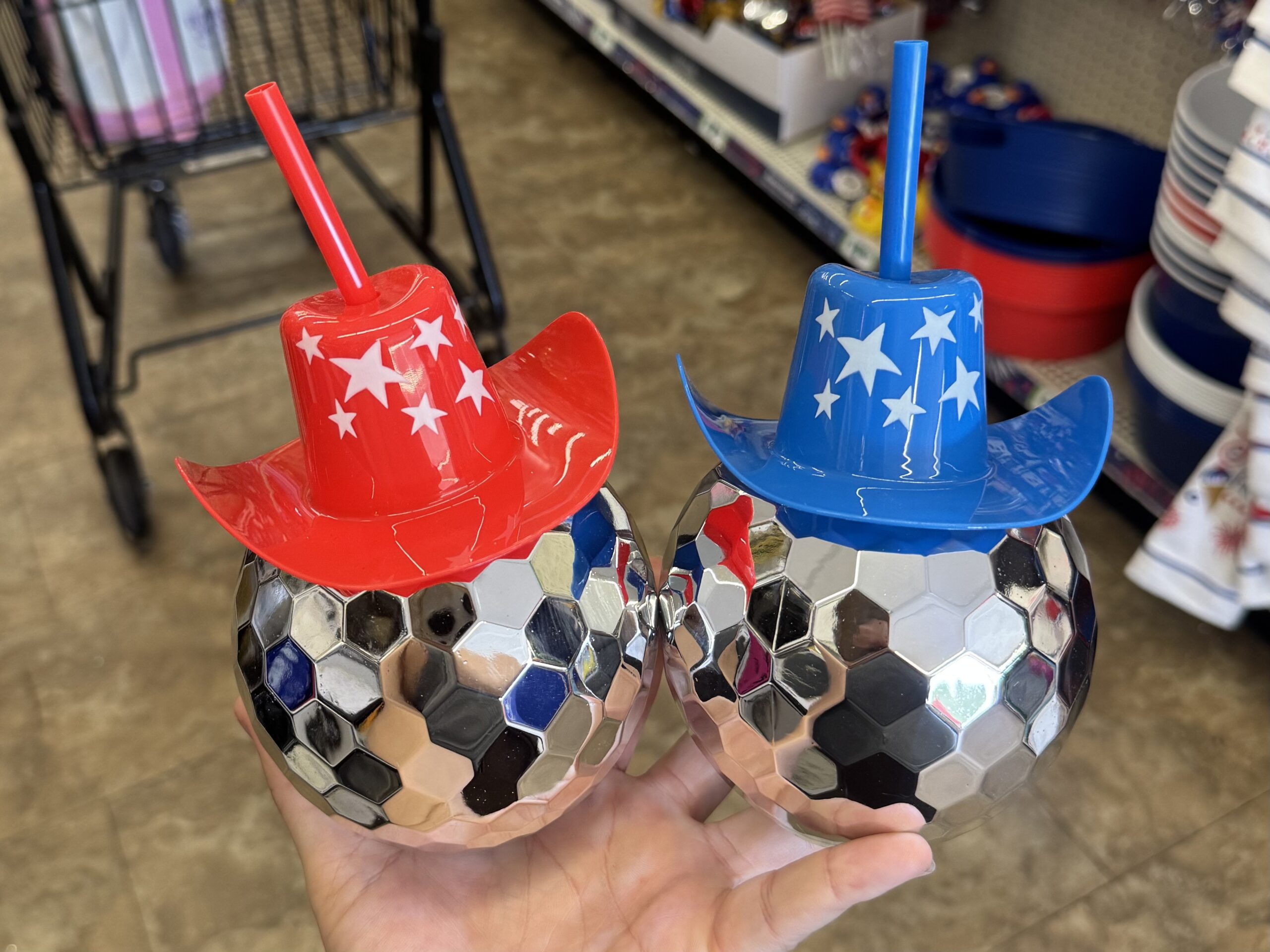 Patriotic Party Supplies - in store