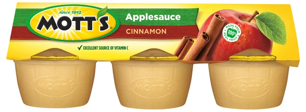 Mott's Cinnamon Applesauce Cups - 6 ct