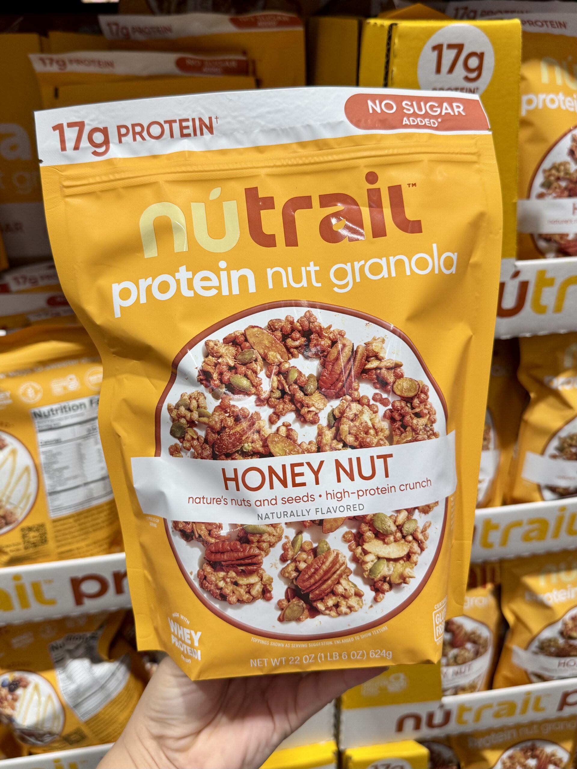 Nūtrail Protein Nut Granola Honey Nut