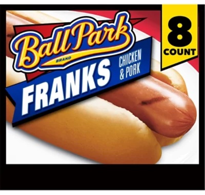Ball Park Classic Hot Dogs - 8 Count