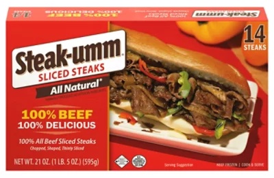 Steak-Umm Thin Sliced Sandwich Steaks - 21 Oz