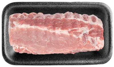 Previously Frozen Pork Loin Back Ribs - 2.75 Lb