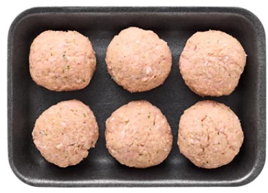 Meat Counter Turkey Meatball T P Service Case - 1.08 LB