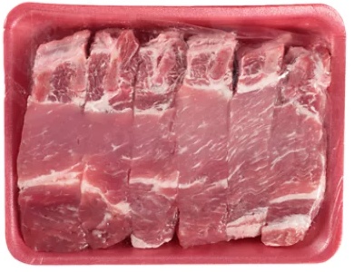 Meat Counter Pork Loin Country Style Ribs Bone In Value Pack - 3 LB