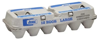 Jewel Large Grade A Eggs - 12 Count