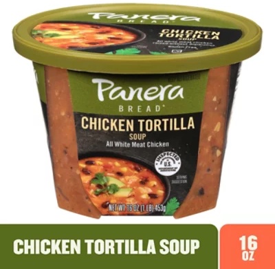 Panera Bread Gluten Free Chicken Tortilla Soup - 16 Oz