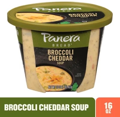 Panera Bread Broccoli Cheddar Soup - 16 Oz
