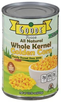 Goode Foods Whole Corn - 15.25 Oz