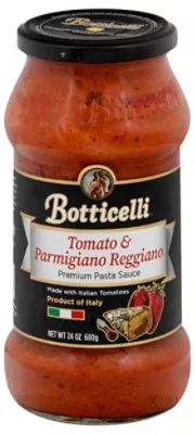 Botticelli Pasta Sauce Tomato & Parmigiano Reggiano - 24 Oz