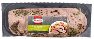 Hormel Pork Loin Fillet Lemon Garlic - 2 Lb
