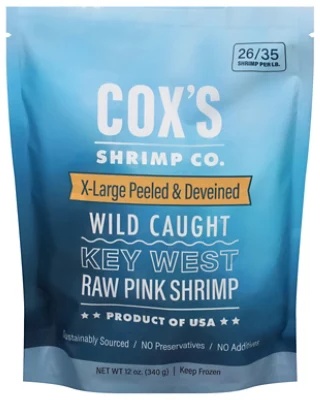 Key West Pinks Shrimp Extra Large P and D - 12 Oz