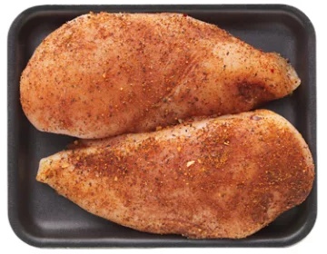 Chicken Boneless Breast Cajun Seasoning - LB