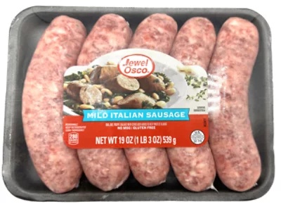 Jewel Mild Italian Sausage Links - 19 Oz
