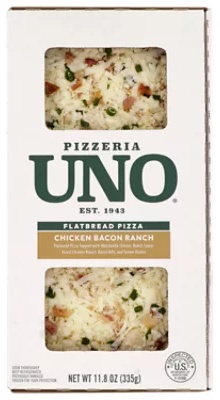 Pizzeria UNO Chicken Bacon Ranch Flatbread Pizza - 11.8 Oz