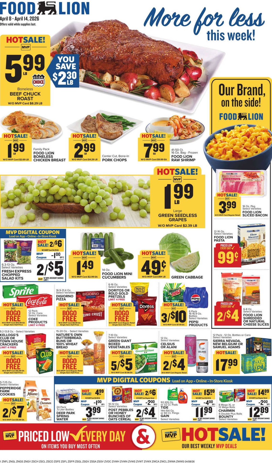 Food Lion Weekly Ad Page 1