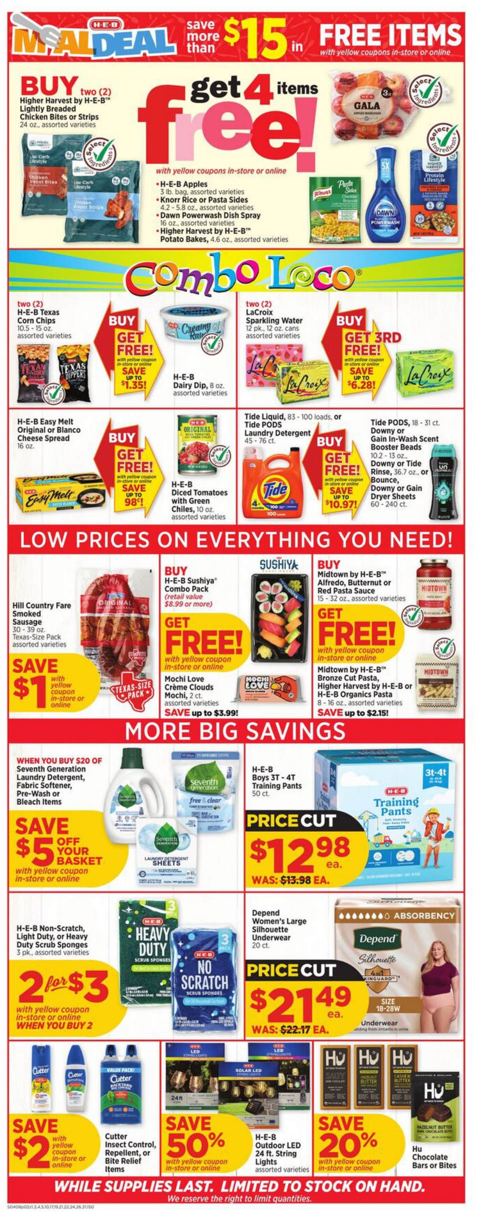 HEB Weekly Ad Page 2