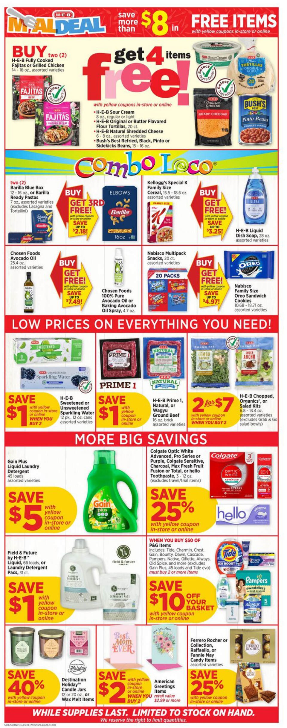 HEB Weekly Ad Page 2