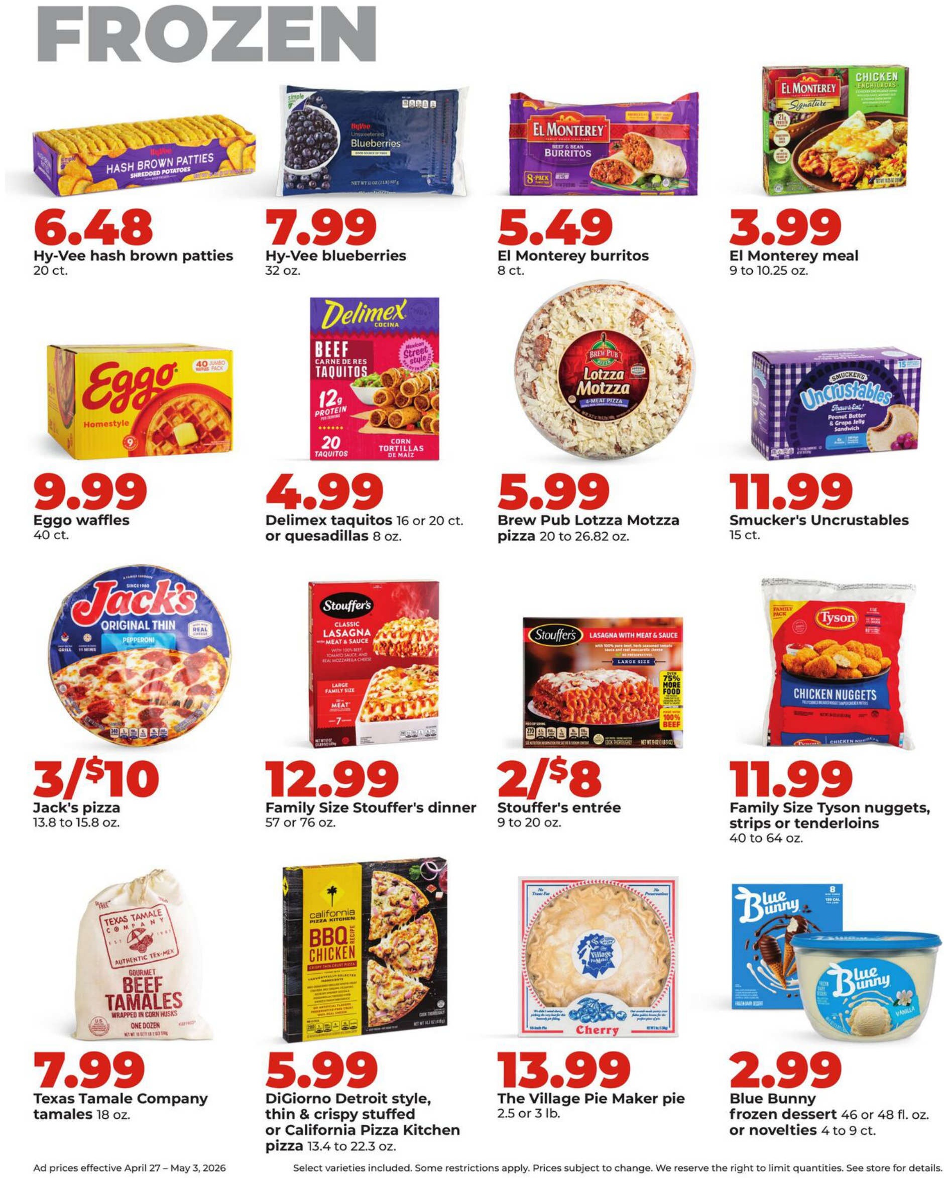 Hyvee Weekly Ad Page 27
