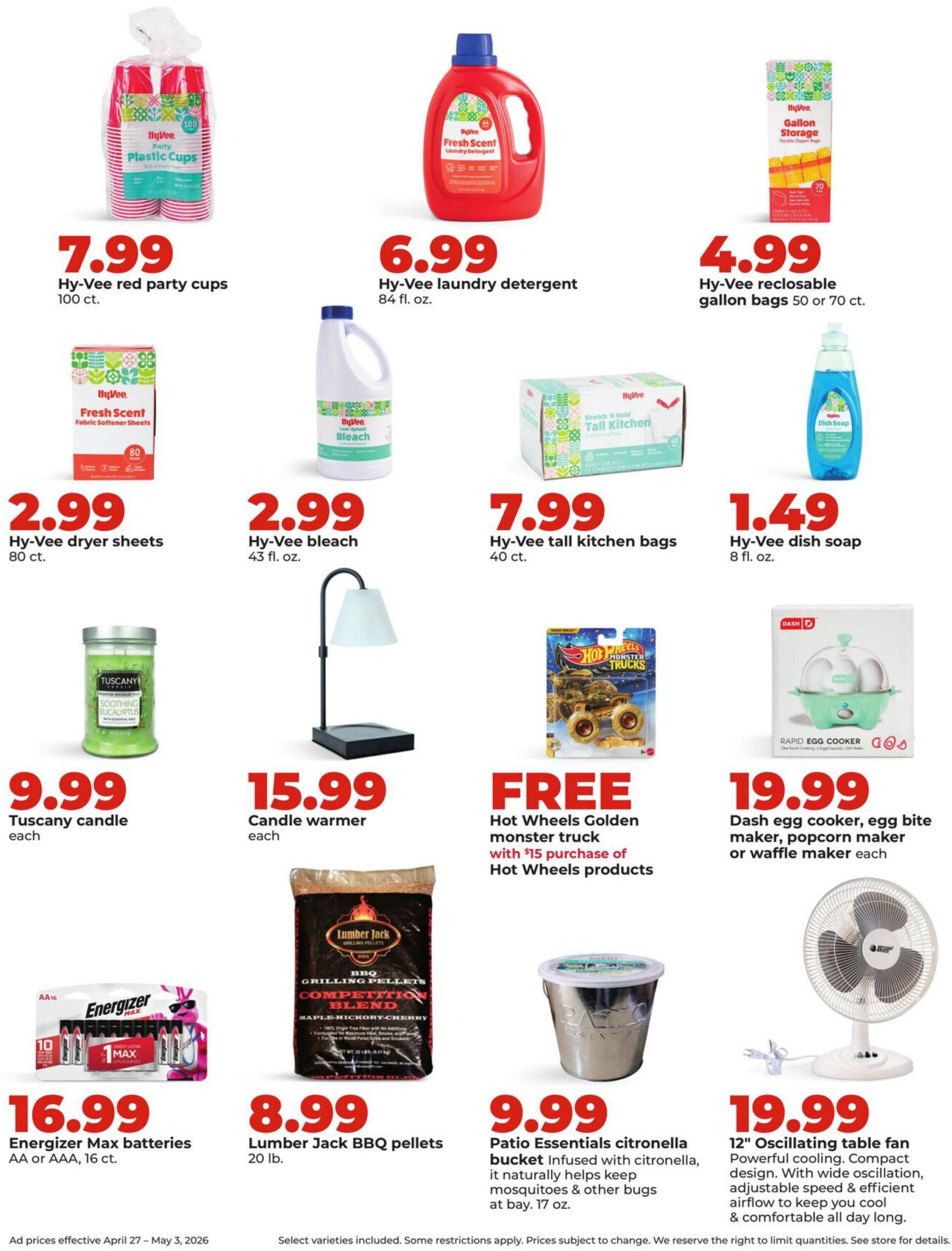 Hyvee Weekly Ad Page 32