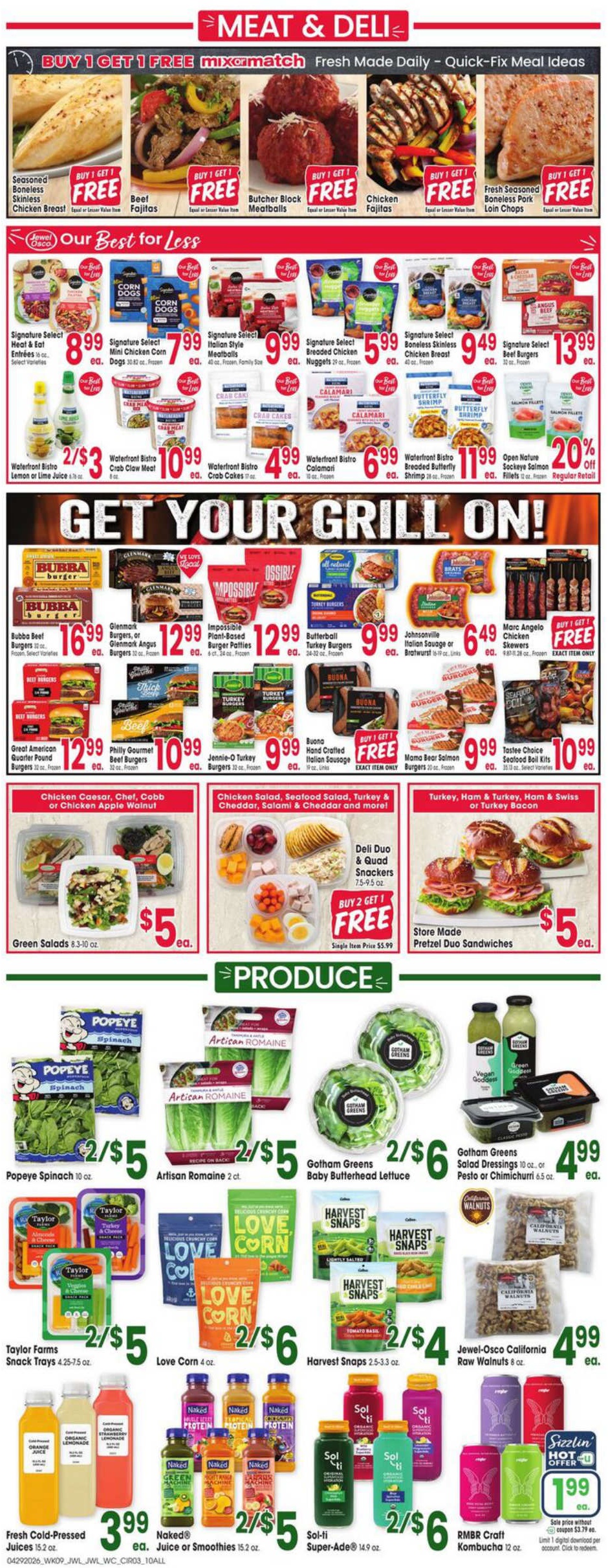 Jewel-Osco Weekly Ad Page 3