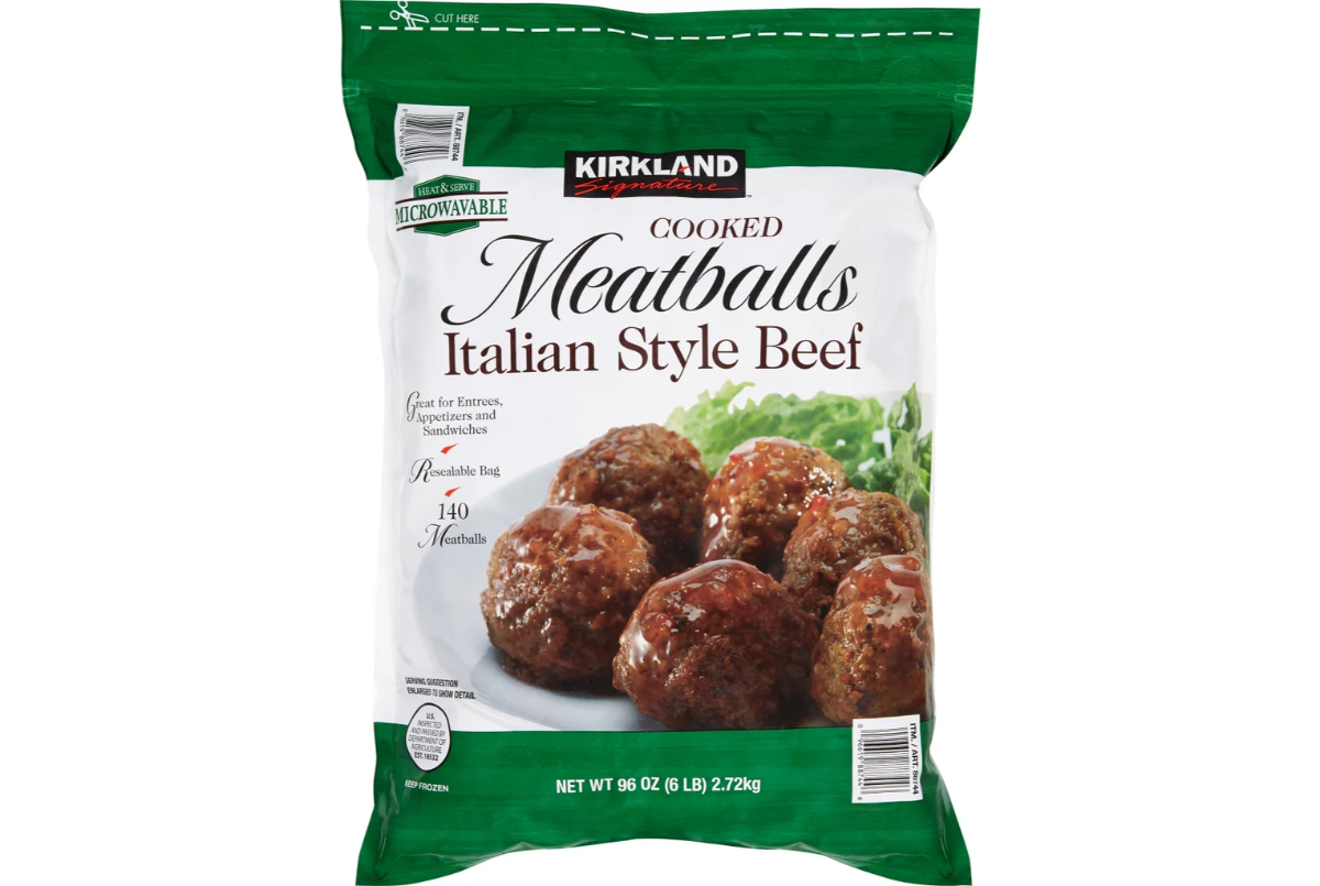 Costco frozen food ranked 6: Kirkland Signature Italian Style Beef Meatballs