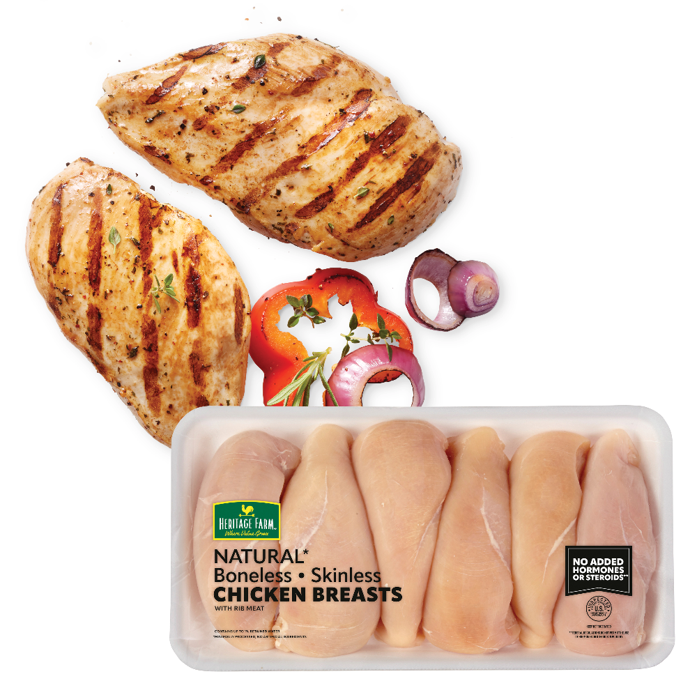 Fresh Heritage Farm Boneless Chicken Breasts