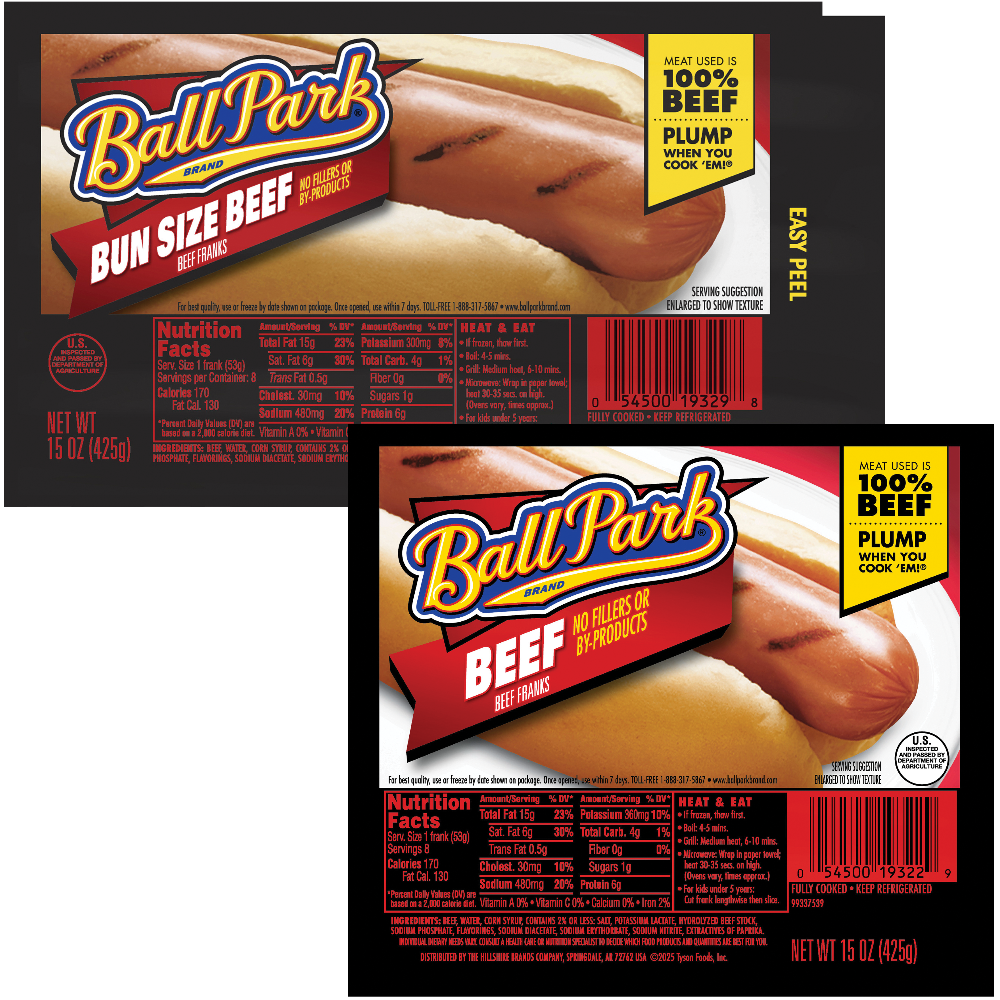 Ball Park Beef Franks