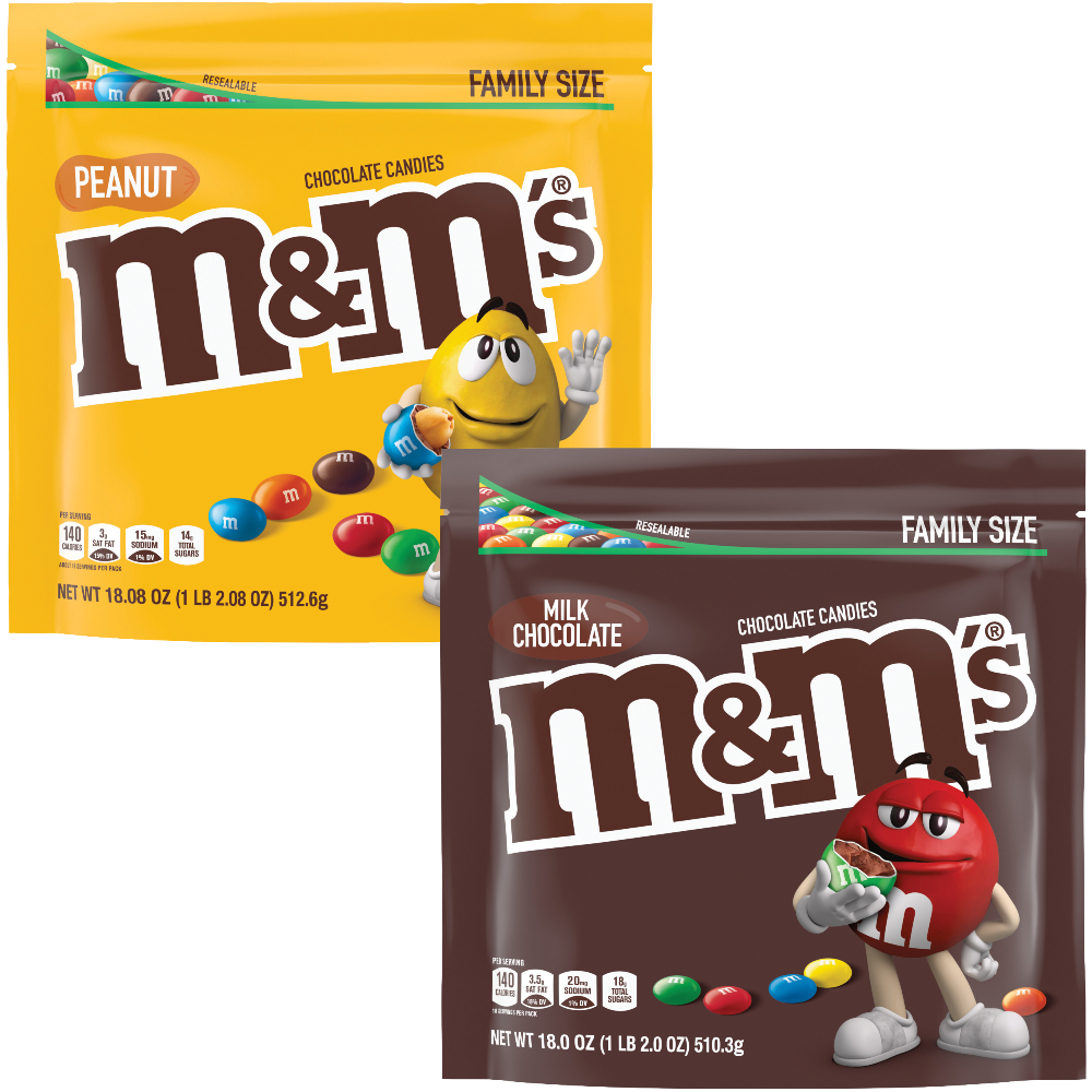 M&M's Family Size Candy
