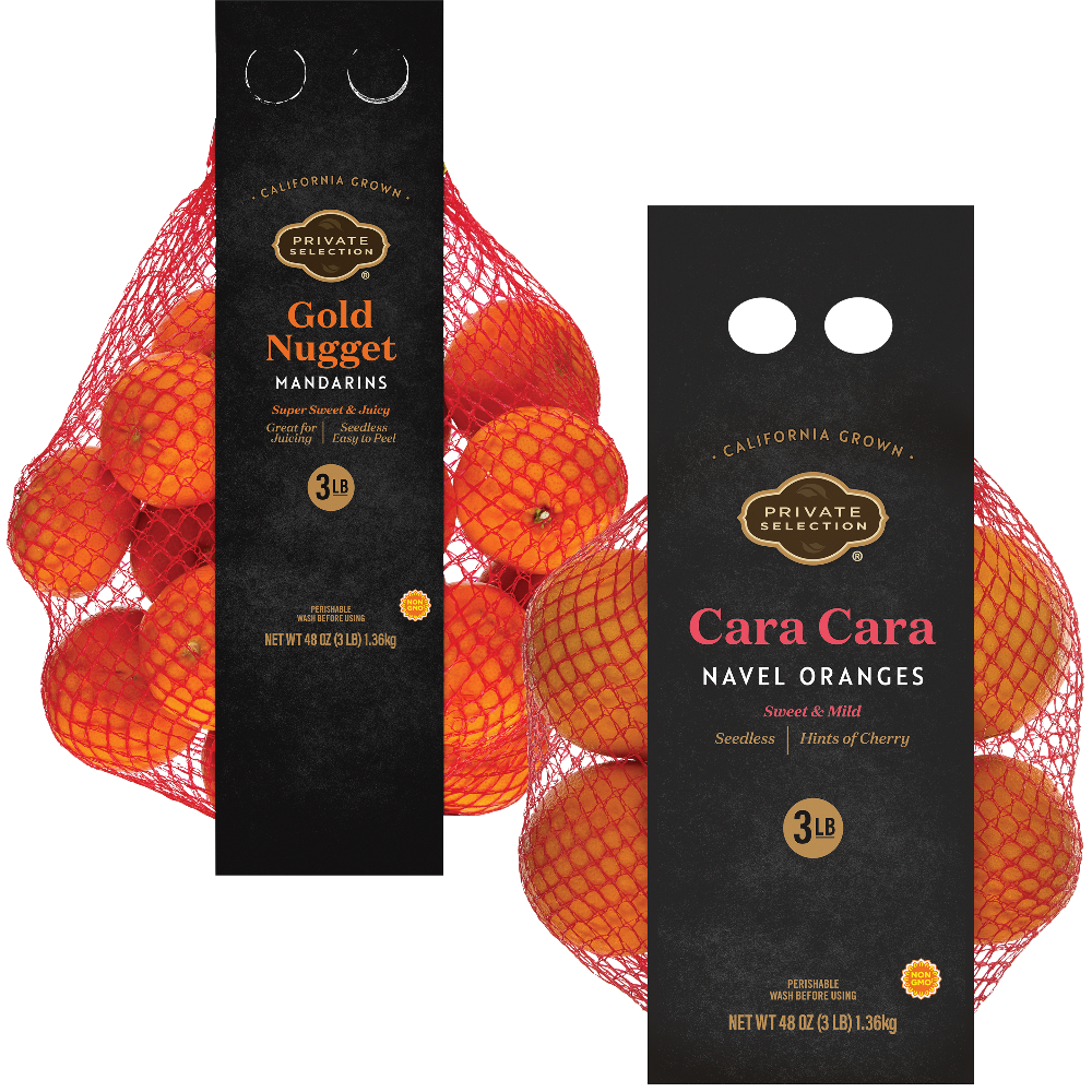 Private Selection Cara Cara or Heirloom Navel Oranges or Gold Nugget Mandarins