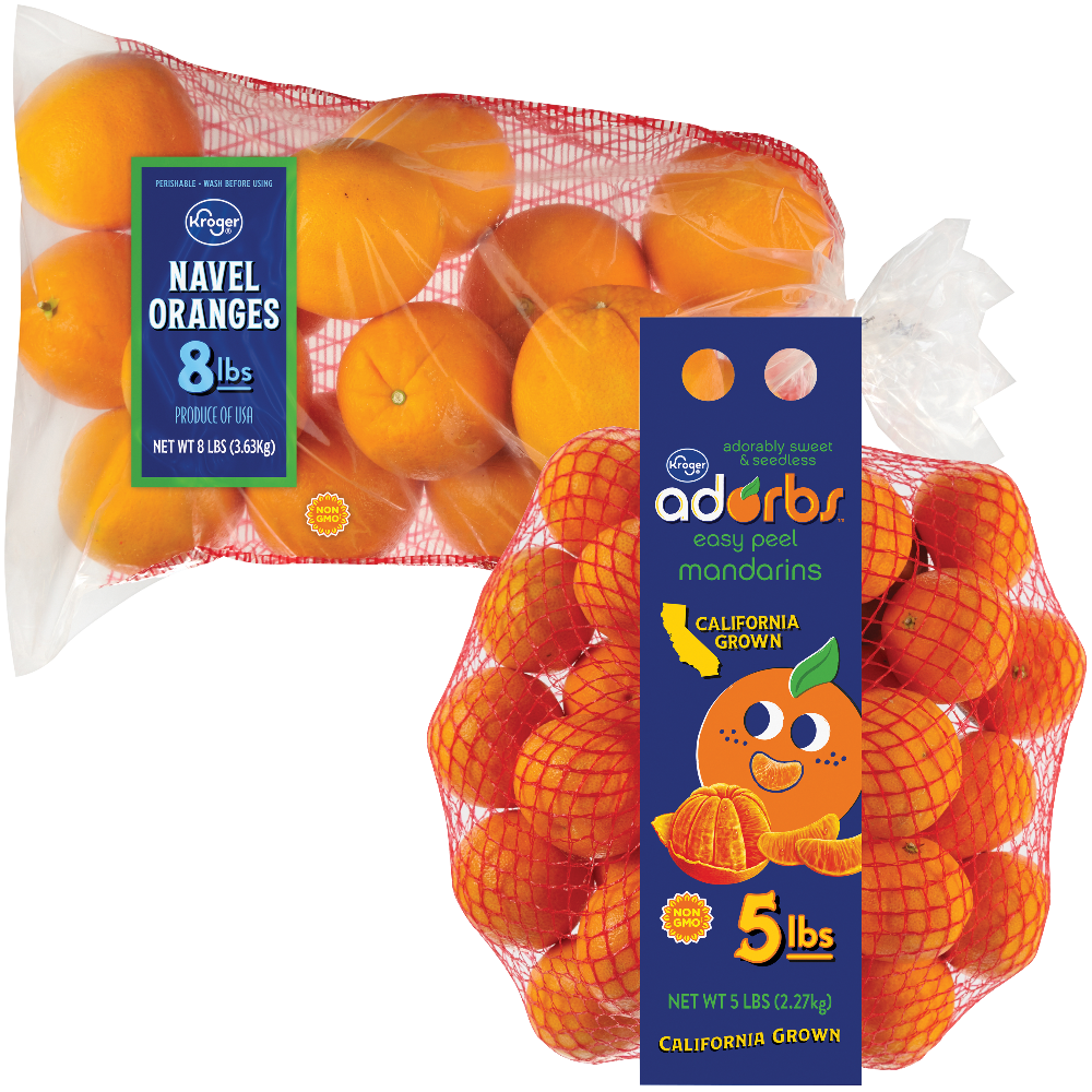 5 lb Kroger Adorbs California Mandarins