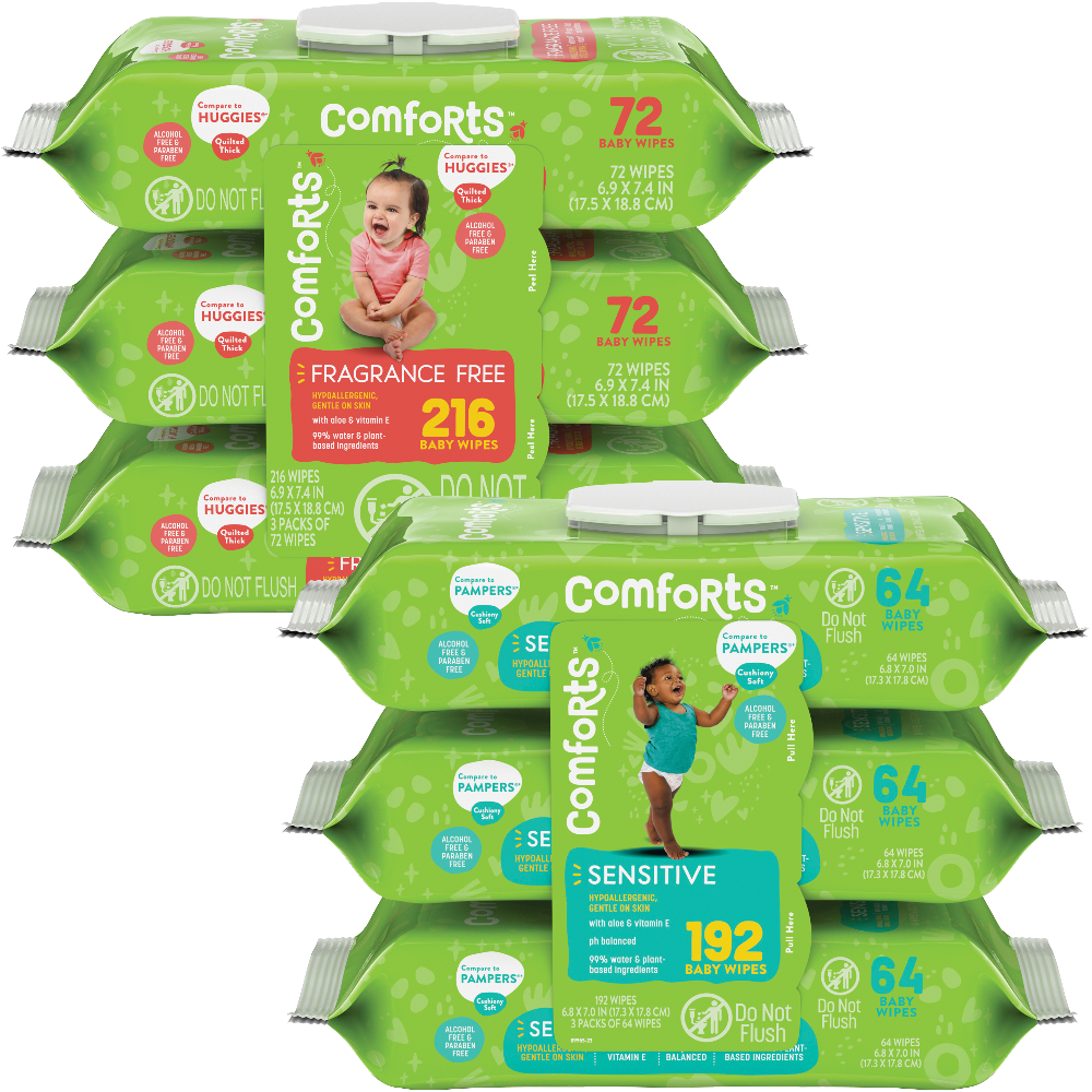 Comforts Baby Wipes