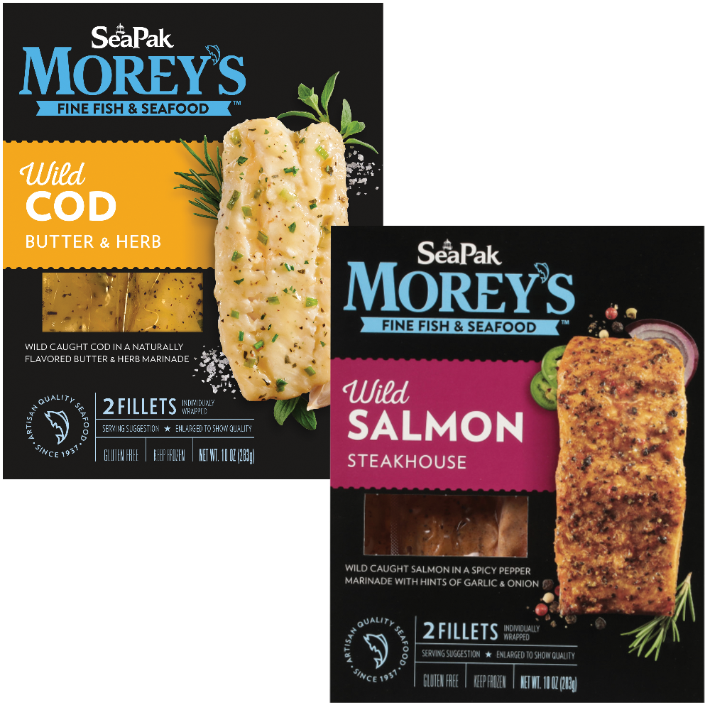 Morey's Salmon, Cod or Flounder Fillets