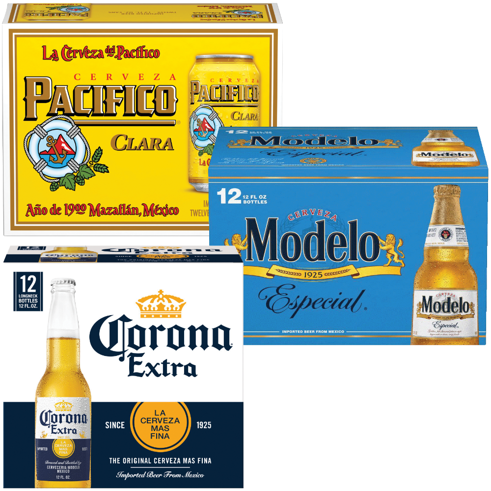 Corona, Modelo or Pacifico