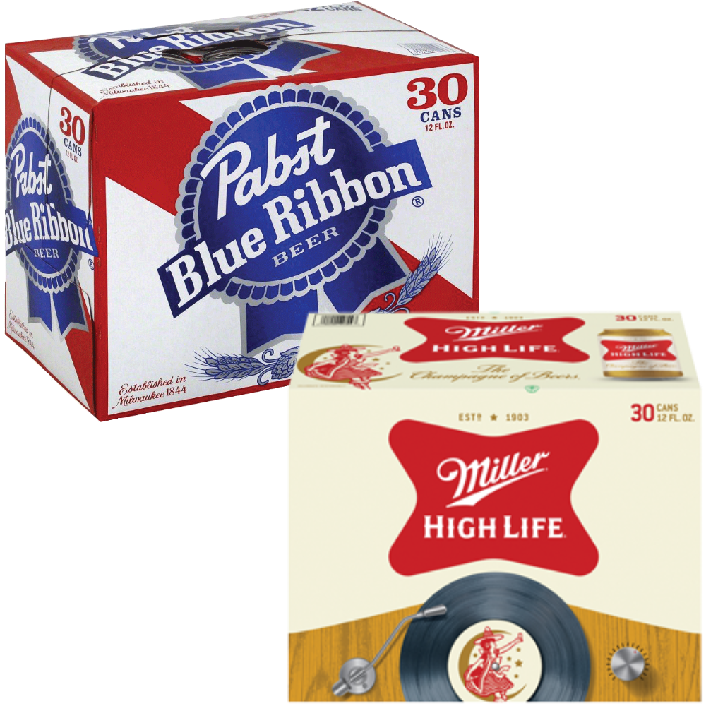 Miller High Life or Pabst