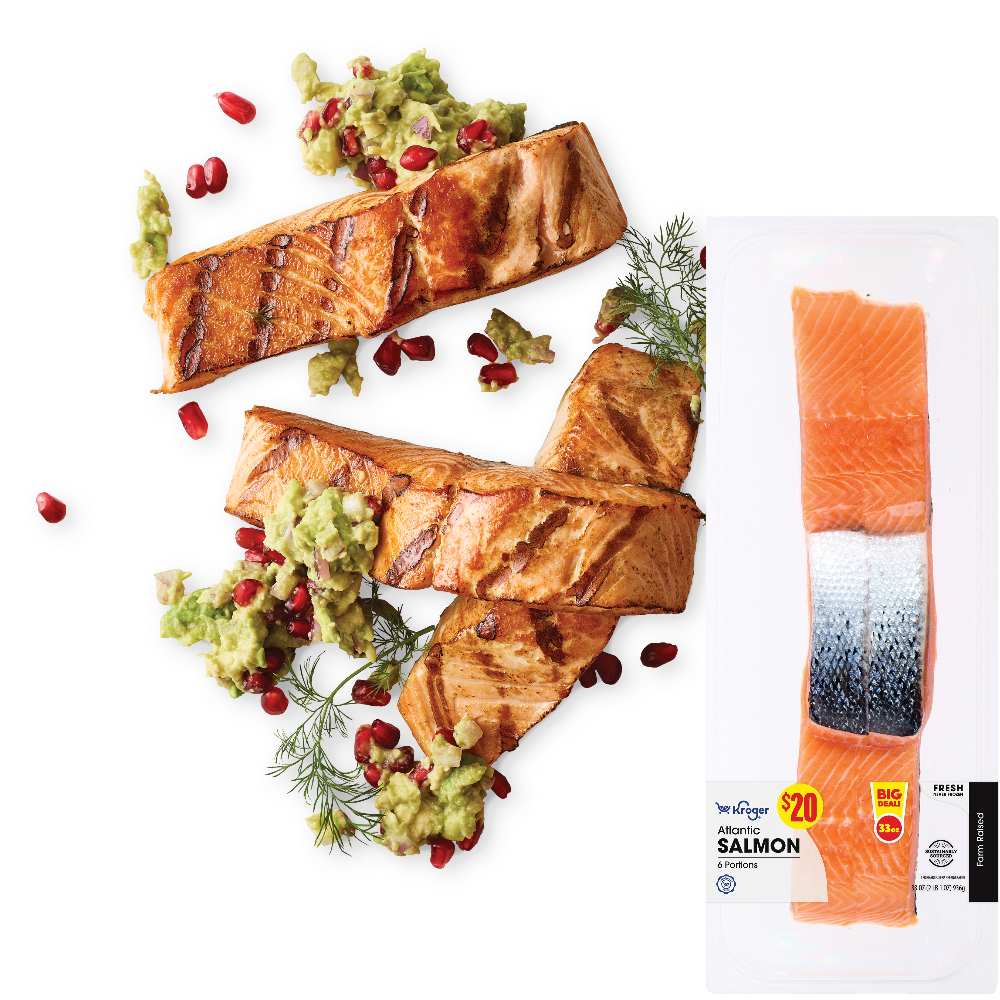 Kroger Atlantic Salmon Portions