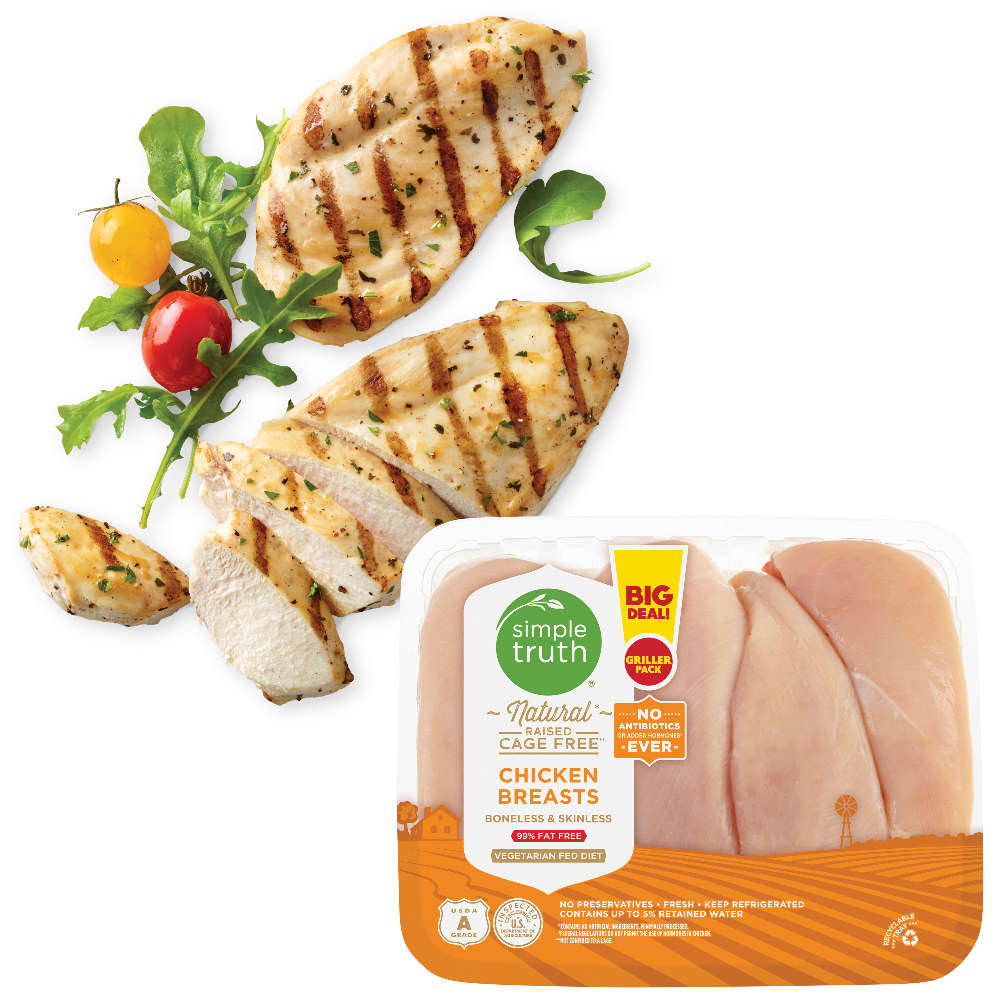 Simple Truth Natural Boneless Chicken Breasts