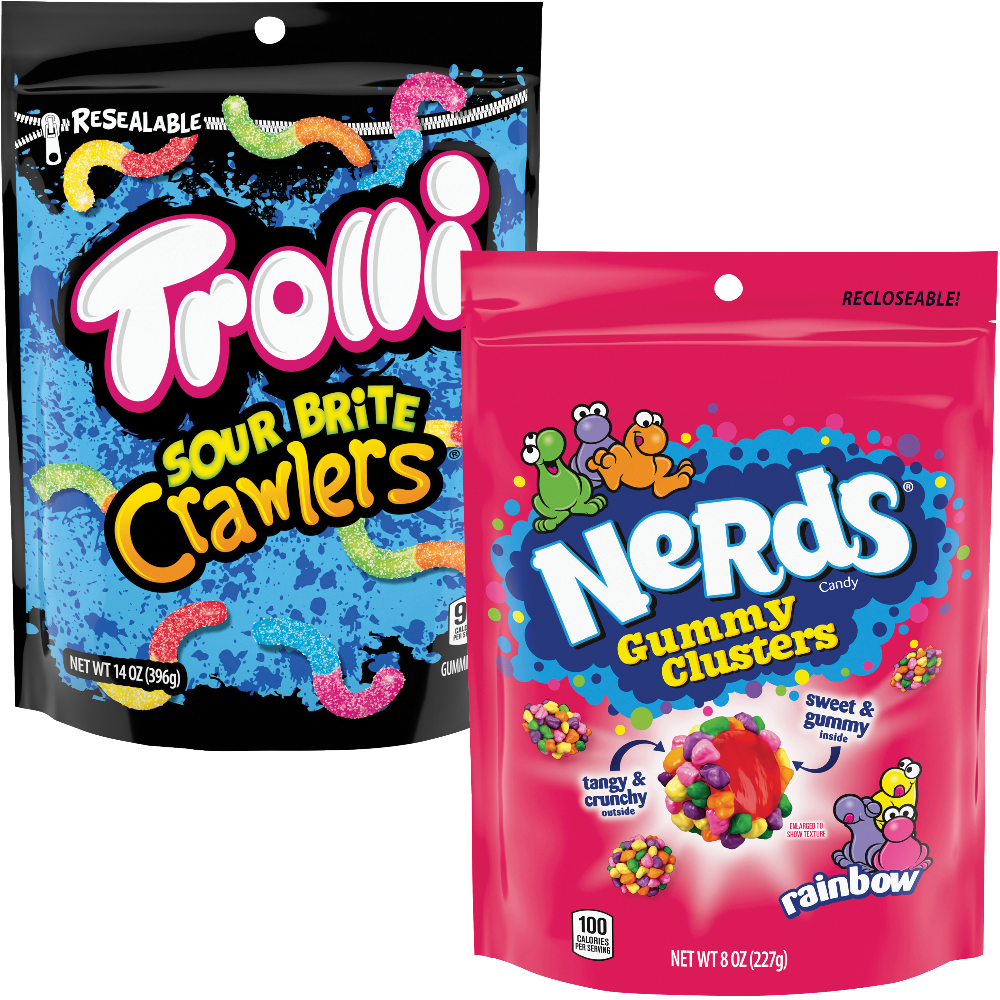 Nerds, Sweetarts or Trolli Candy