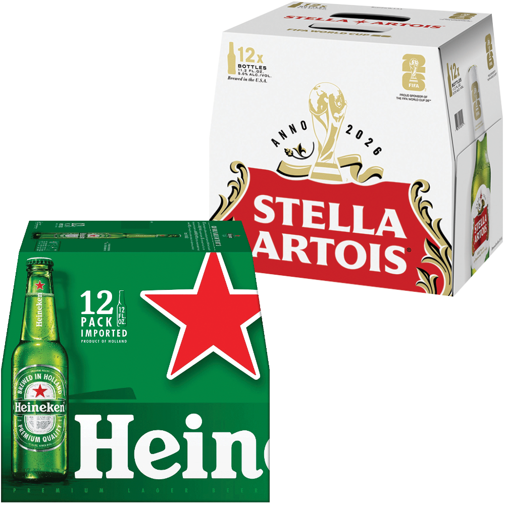 Heineken or Stella Artois