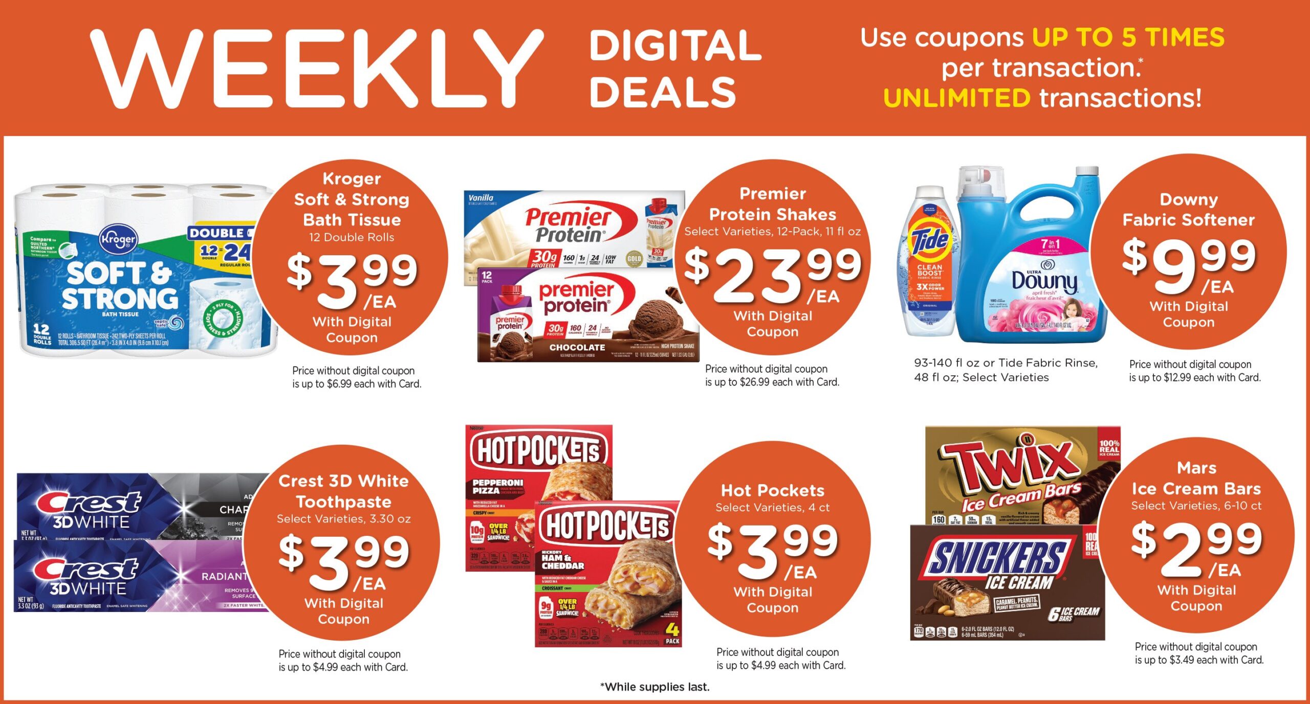 Kroger Weekly Ad Page 999999