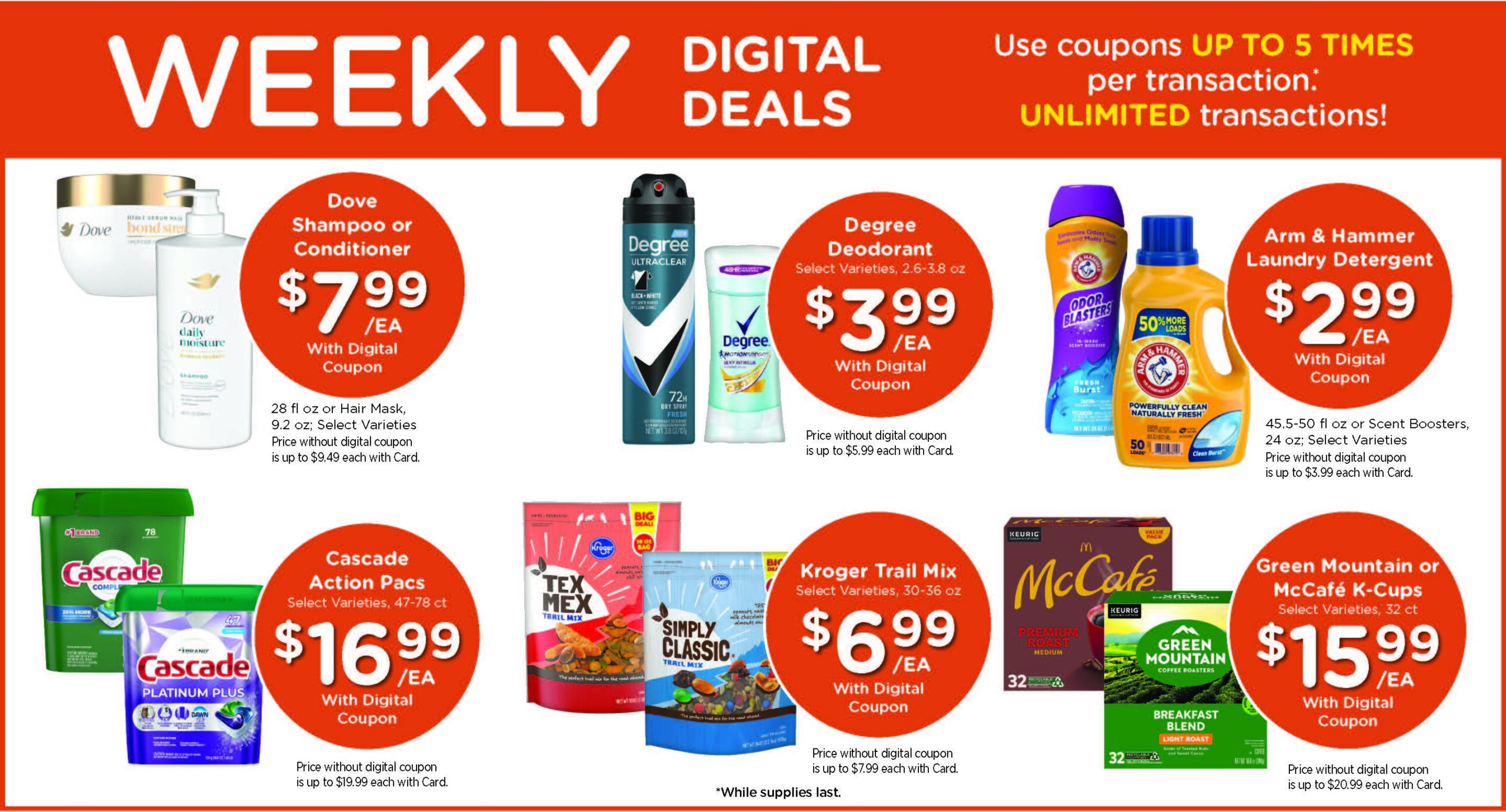 Kroger Weekly Ad Page 999999